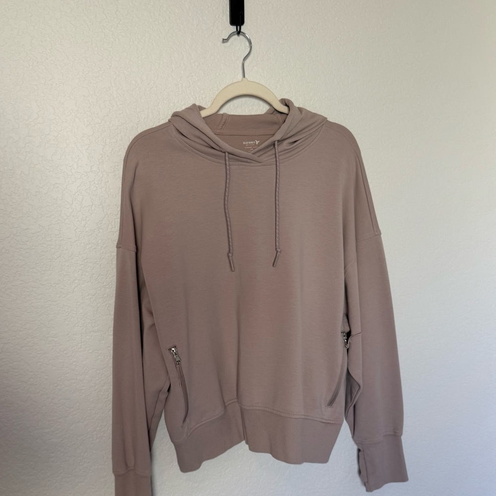 Old Navy Women's Pink-Taupe Hoodie